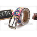 Amazing colourfull printed eco finish belt